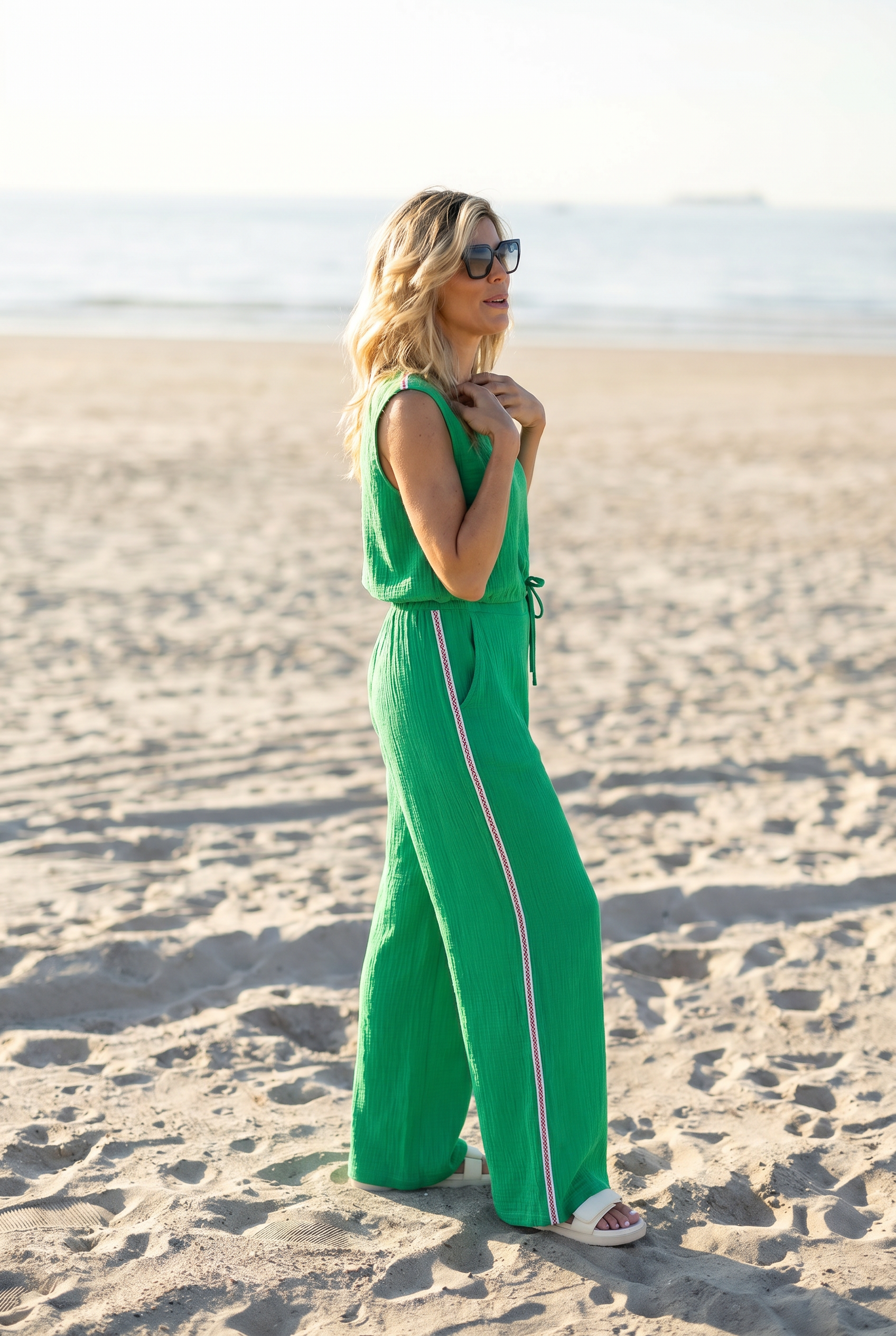 Top Bon bini | Green | Studio Poespas