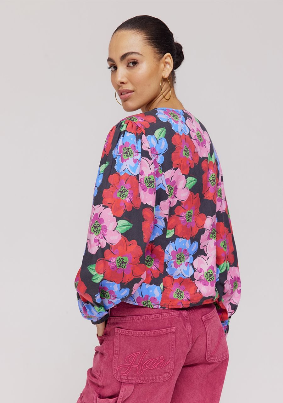 PRE-ORDER: Top Cassie | Multi flower | Harper & Yve