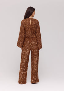 Top Cath | Bronze sequin | Harper & Yve