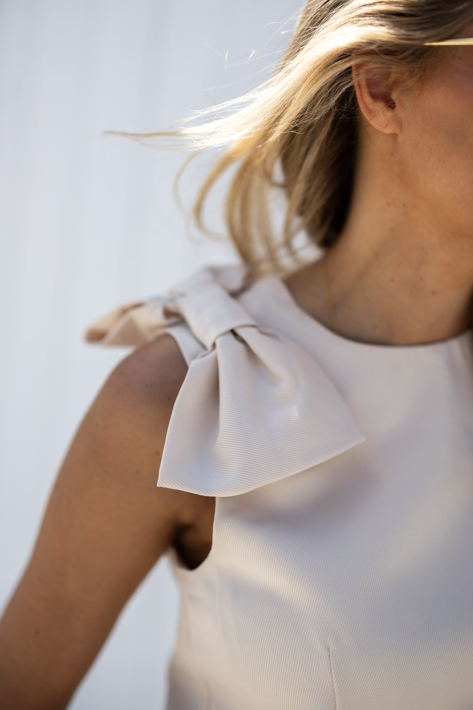 Top Coco Bow | Ivory | Studio Poespas