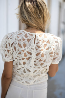 Top Daisy Dream | Ecru | Studio Poespas