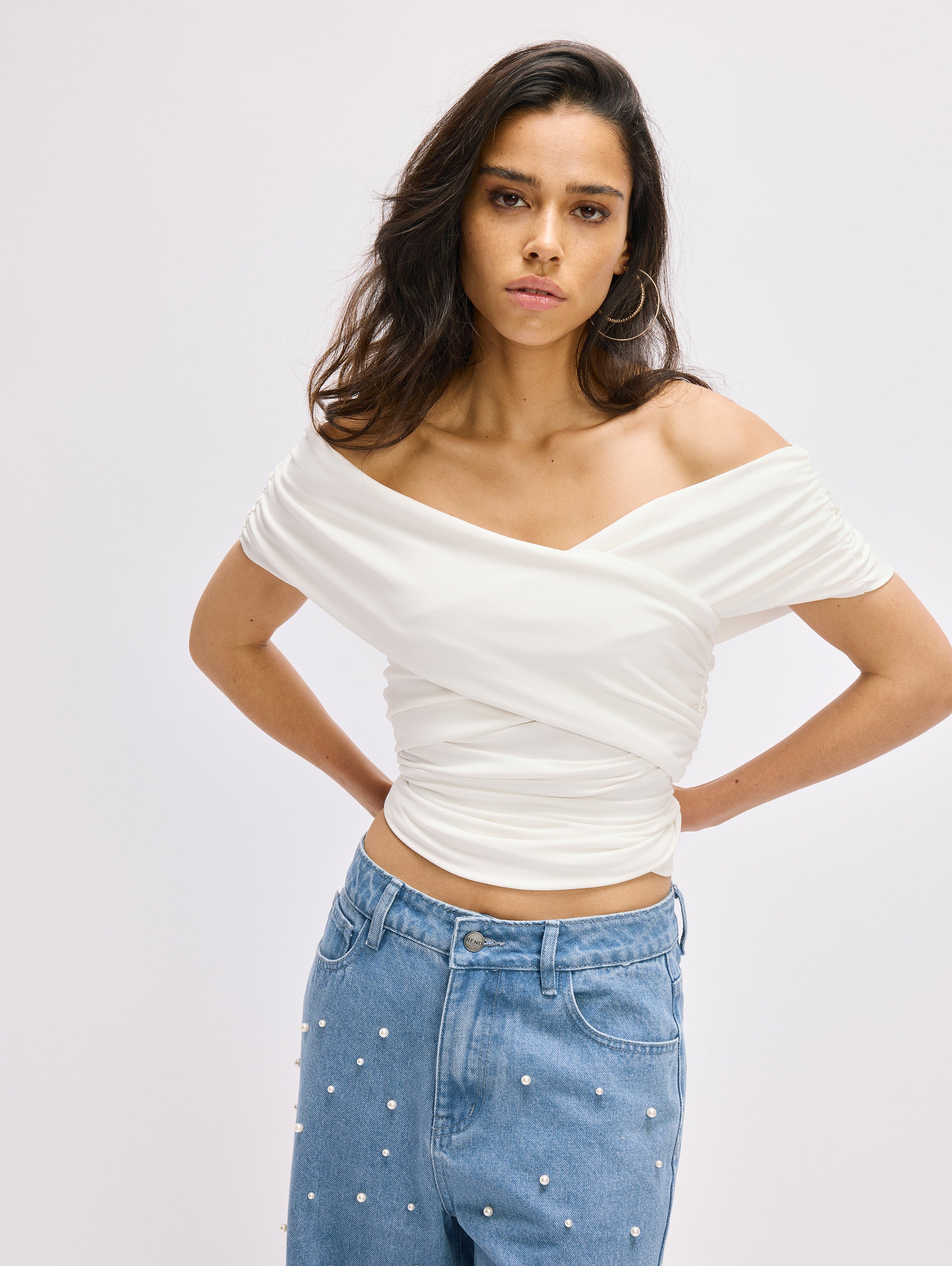 Top Elma | White | Refined Department
