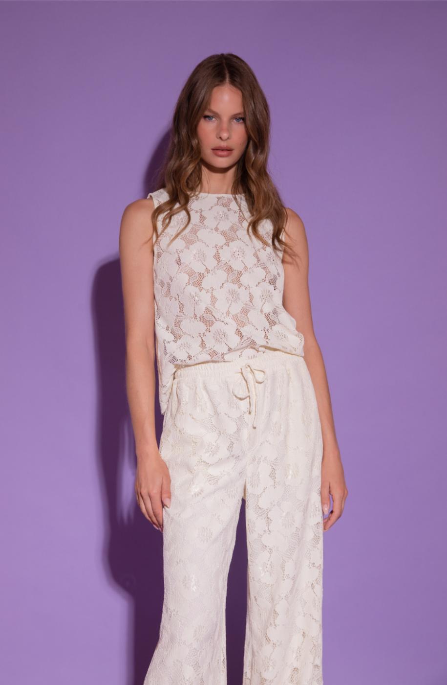 Top Gaia | Beige | Amaya Amsterdam