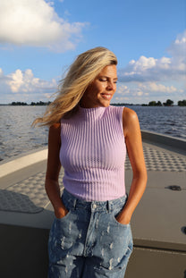 Top Madame Colette | Lilac | Studio Poespas