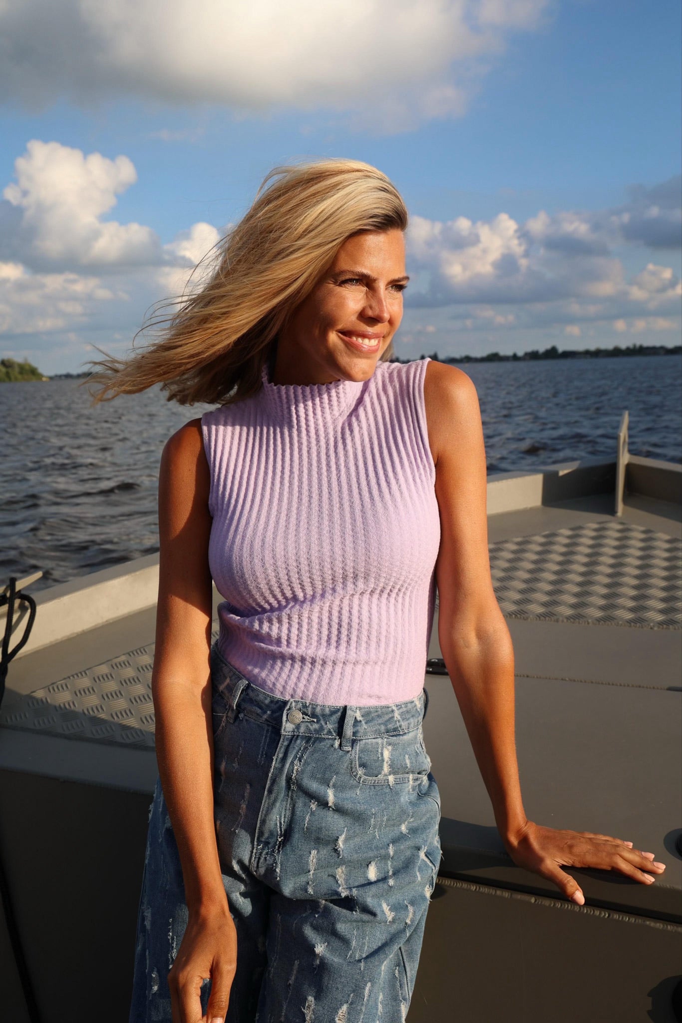 Top Madame Colette | Lilac | Studio Poespas