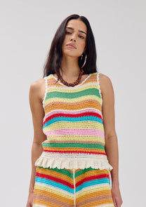 Top Martha | Multi stripe | Harper & Yve