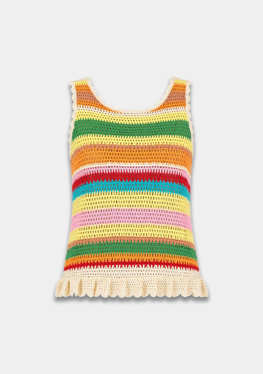 Top Martha | Multi stripe | Harper & Yve