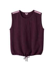 Top Bon bini | Aubergine | Studio Poespas