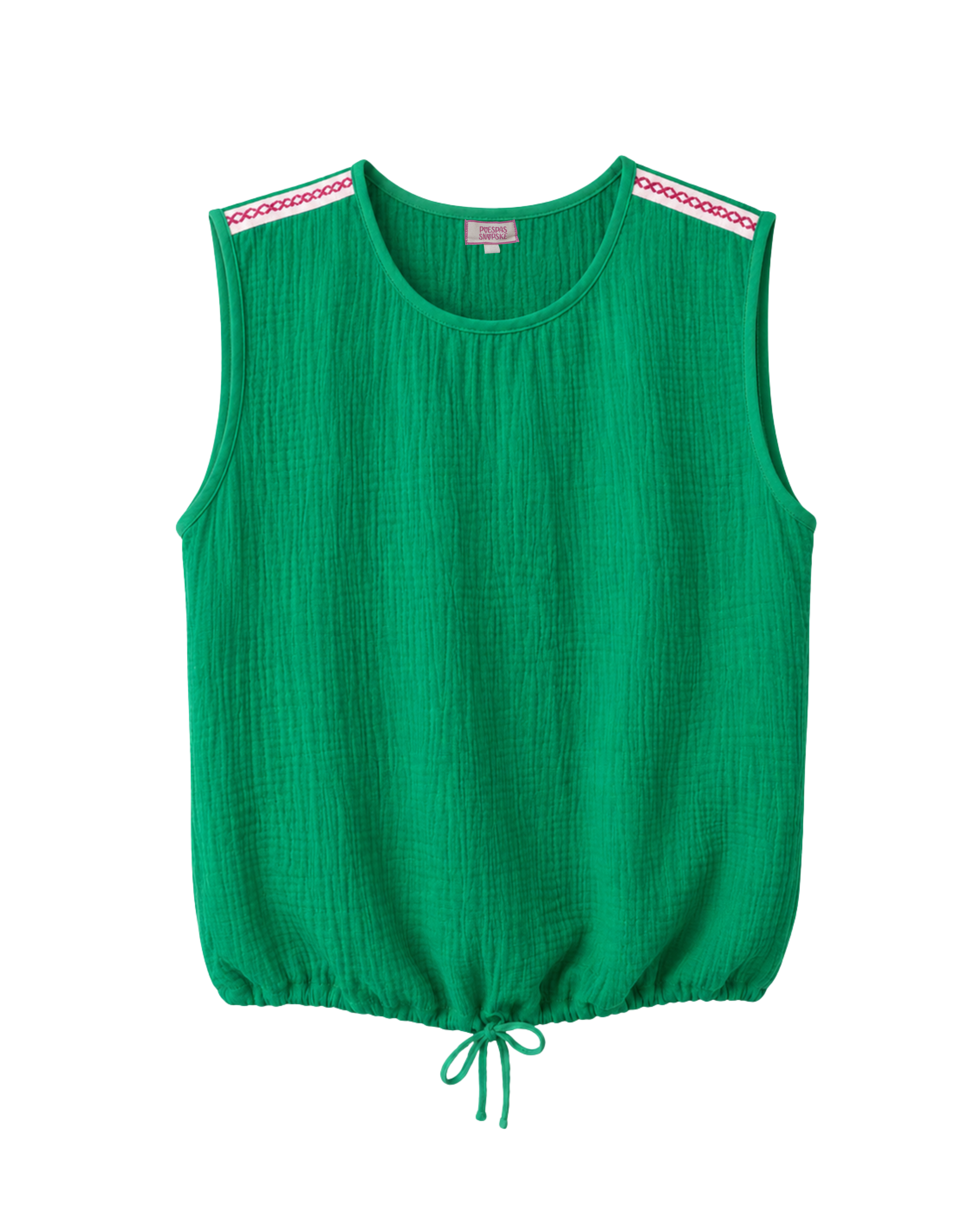 Top Bon bini | Green | Studio Poespas