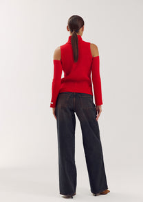 Trui Anne | Burning Red | Harper & Yve