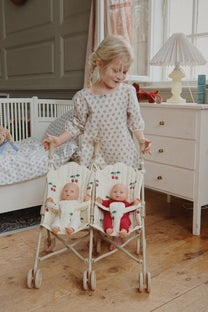 Tweeling poppenbuggy | Ma grande cerise | Konges Slojd