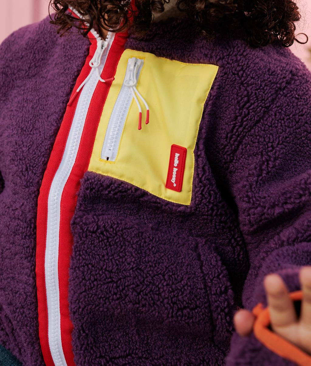 Veste Polaire | Prune | Hello Hossy