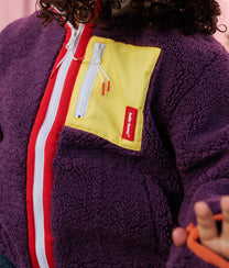 Veste Polaire | Prune | Hello Hossy