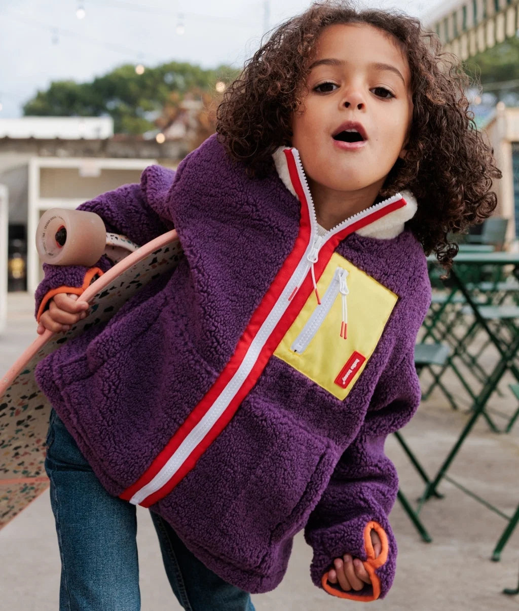 Veste Polaire | Prune | Hello Hossy