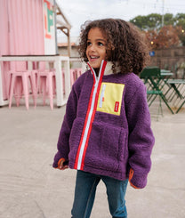 Veste Polaire | Prune | Hello Hossy
