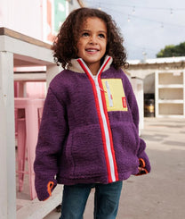 Veste Polaire | Prune | Hello Hossy
