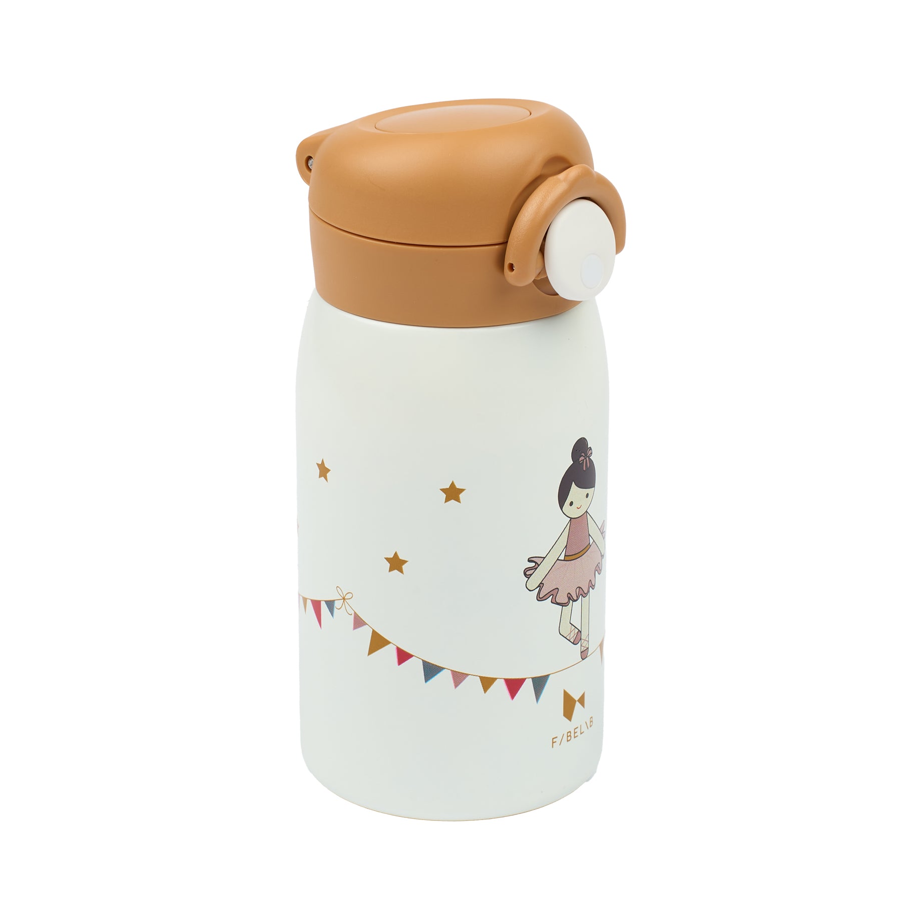 Water bottle ballerina | Whisper white | Fabelab