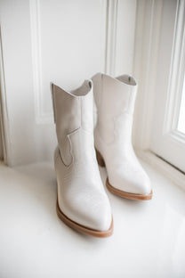 Western enkellaarsjes Gwen | Ivory | Unisa