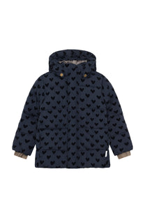 Winterjas Quilt Flock AOP | Parisian Night | En Fant