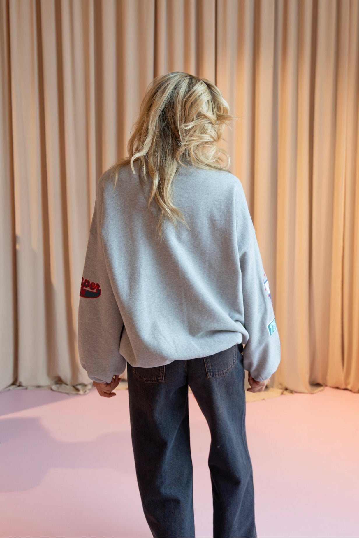 Sweater Yara | Grey Melee | Harper & Yve