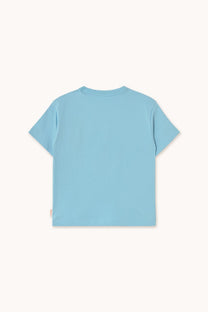 Nella natura graphic tee | Dusty blue | Tinycottons 2