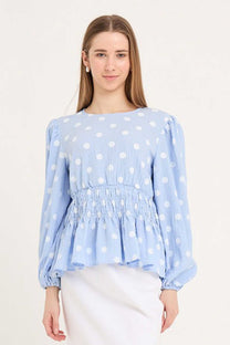 Blouse-Elinor-_-Blue-white-_-A-view-main