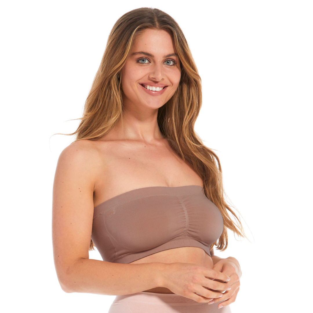 Bandeau push-up bra | Macchiato | MAGIC Bodyfashion