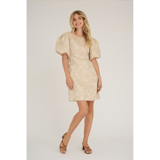 Dress Aria | Sand | A-view 2