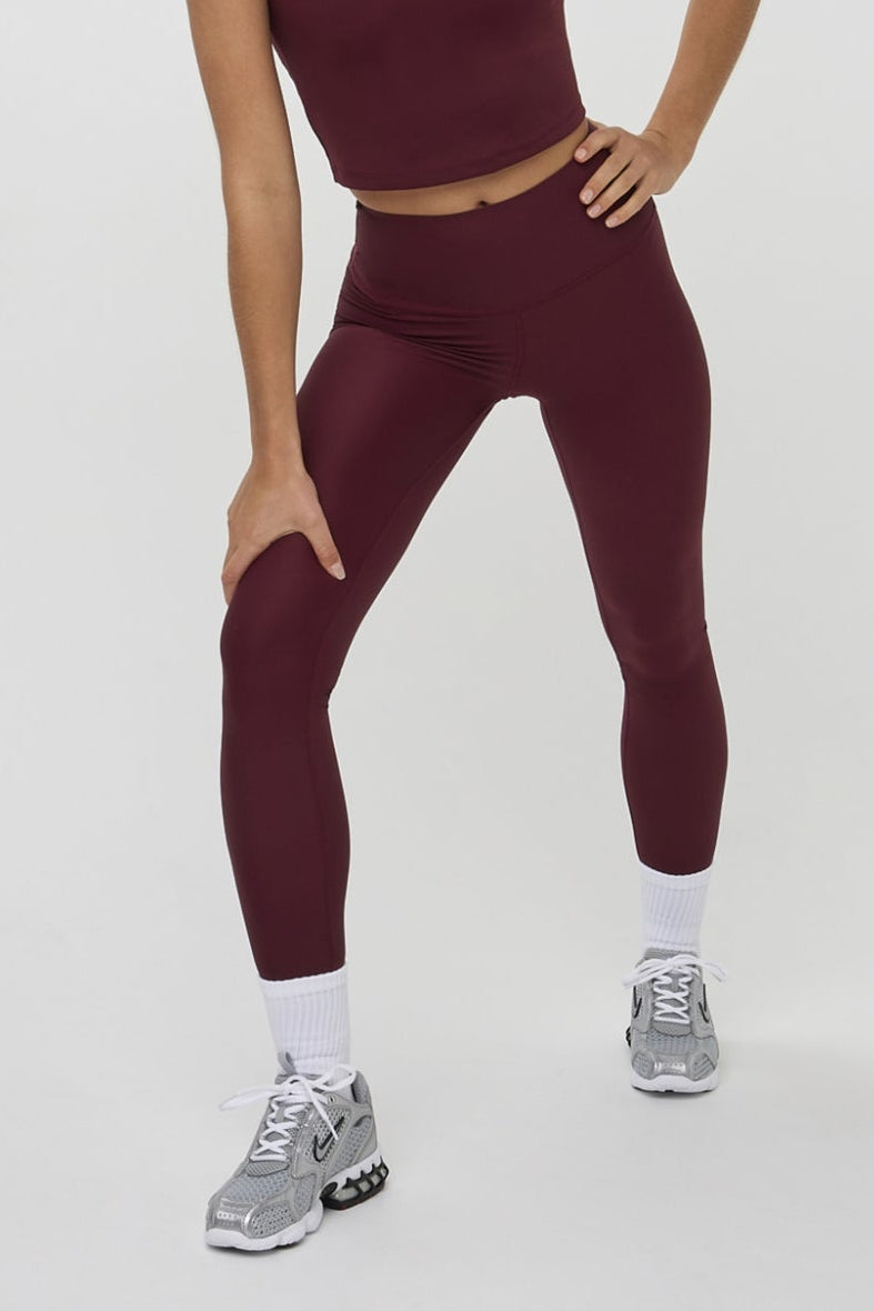 Core legging | Bordeaux | Studio Amaya