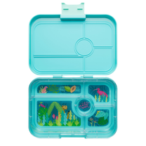 Bentobox XL | 5 vakken | Antibes blue/Jungle pastel | Yumbox