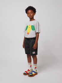 Bermuda shorts Smiling | Black denim | Bobo Choses