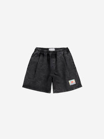 Bermuda shorts Smiling | Black denim | Bobo Choses
