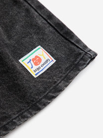 Bermuda shorts Smiling | Black denim | Bobo Choses