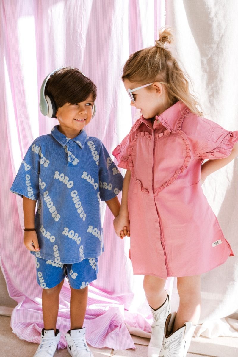 Bermuda shorts Wavy all over waffle | Bobo Choses