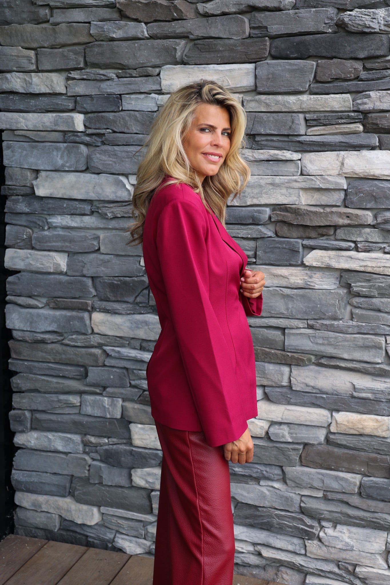 Blazer Miley | Bordeaux | Refined Department