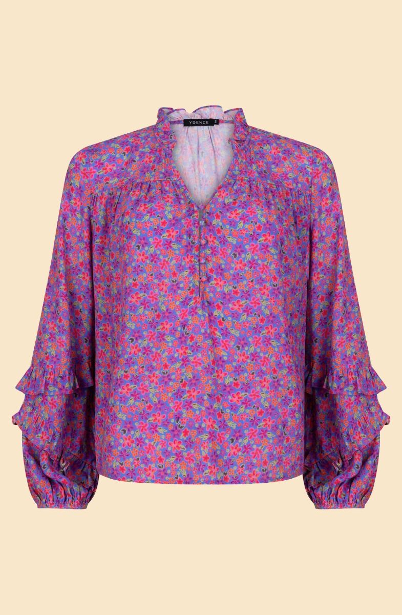 Blouse-Ellie-_-Multi-flower-_-Ydence-1