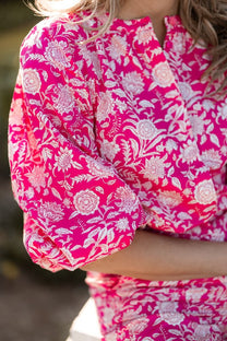 Blouse Lany | Flirty flower | Harper & Yve