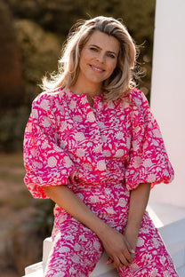 Blouse Lany | Flirty flower | Harper & Yve