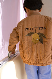 Bomber jacket Juno | Tobbaco brown | Konges Slojd