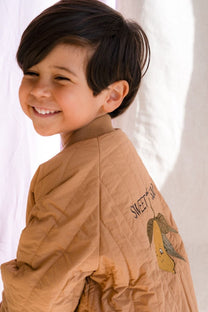 Bomber jacket Juno | Tobbaco brown | Konges Slojd