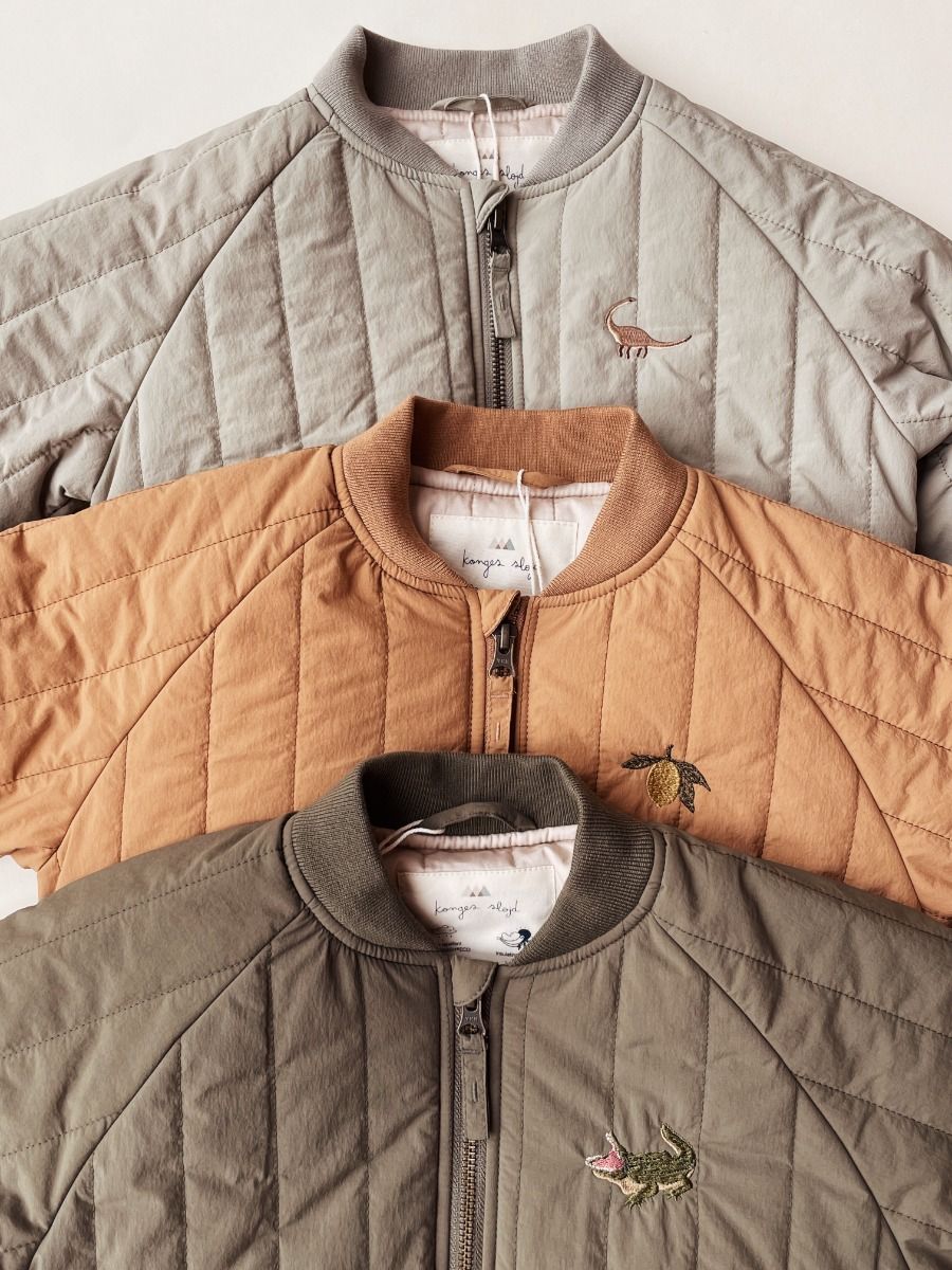 Bomber jacket Juno | Tobbaco brown | Konges Slojd