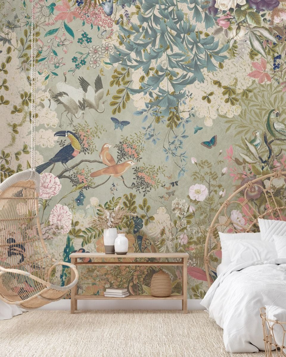 SALE | Behang Botanical Blossom | 145x146cm