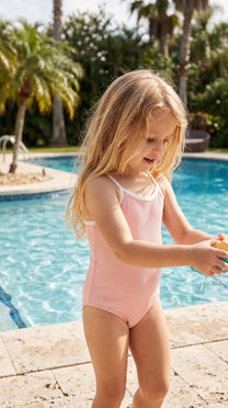 Bowie swimsuit | Powder pink | Konges Slojd