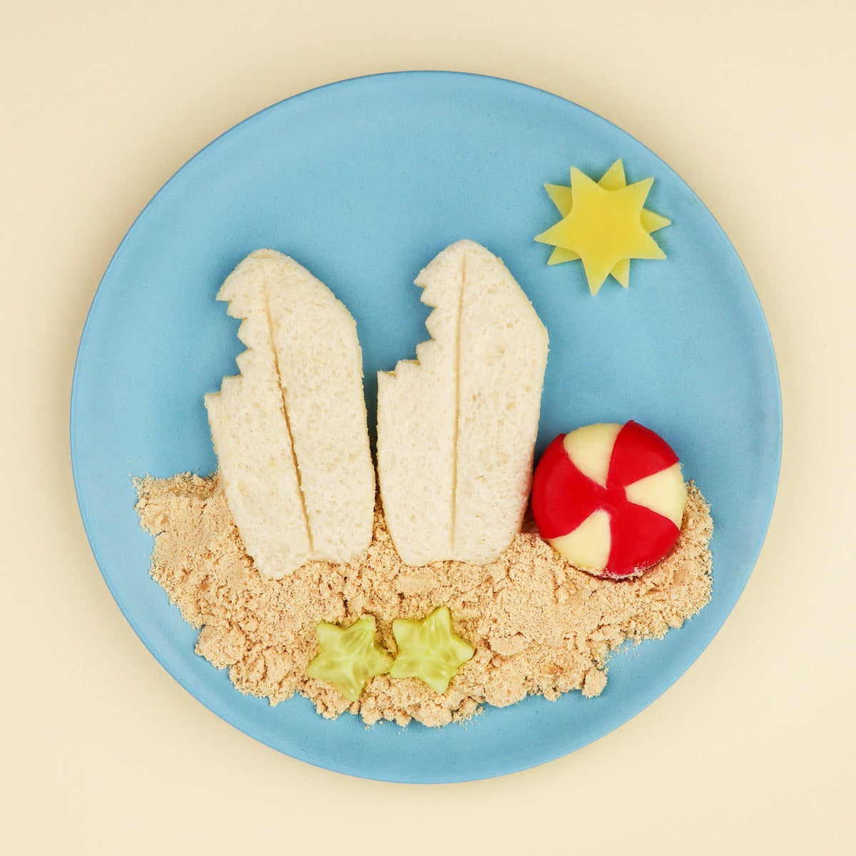 Bento brooduitstekers haai | 2 stuks | Lunch Punch