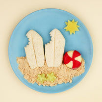 Bento brooduitstekers haai | 2 stuks | Lunch Punch