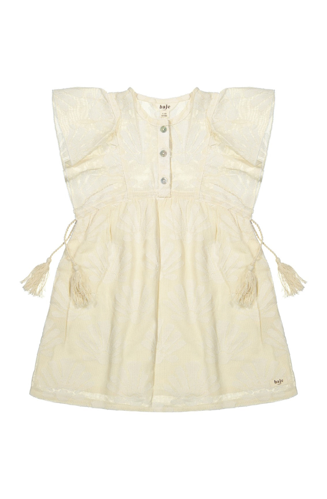 Woven-dress-Muze_Off-white-shell_Baje-Studio-1-(2)