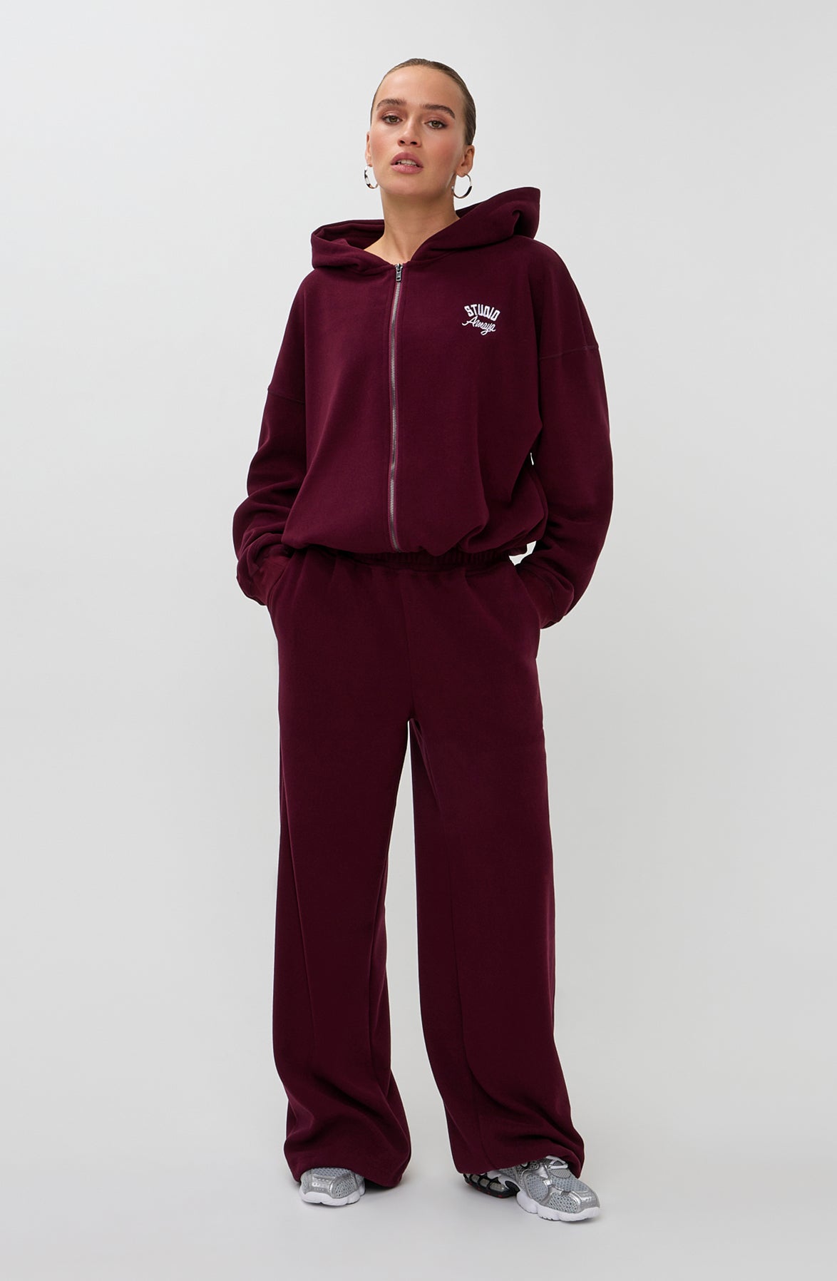 Rove Sweater | Bordeaux | Studio Amaya
