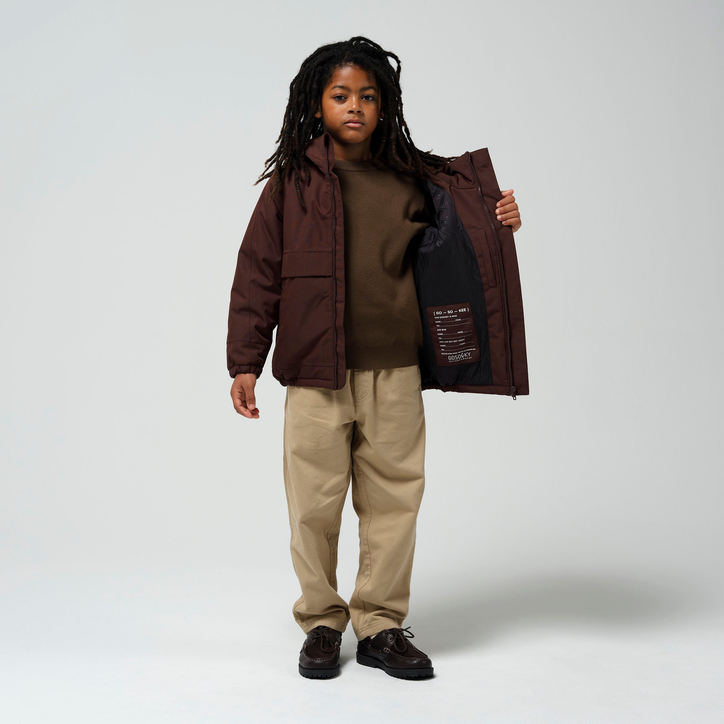 Winterjas Smooth Lion | Chocolate Fondant | GoSoaky