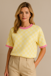 Top Check me out | Butteryellow | Studio Poespas