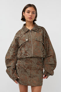 Jacket Loesje | Green | Studio Amaya
